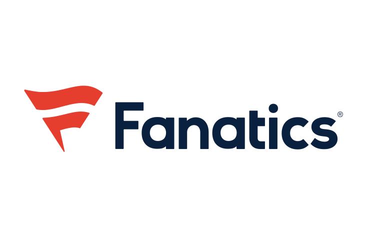 Fanatics logo. Learn how to invest in Fanatics stock leading up to the Fanatics IPO. 