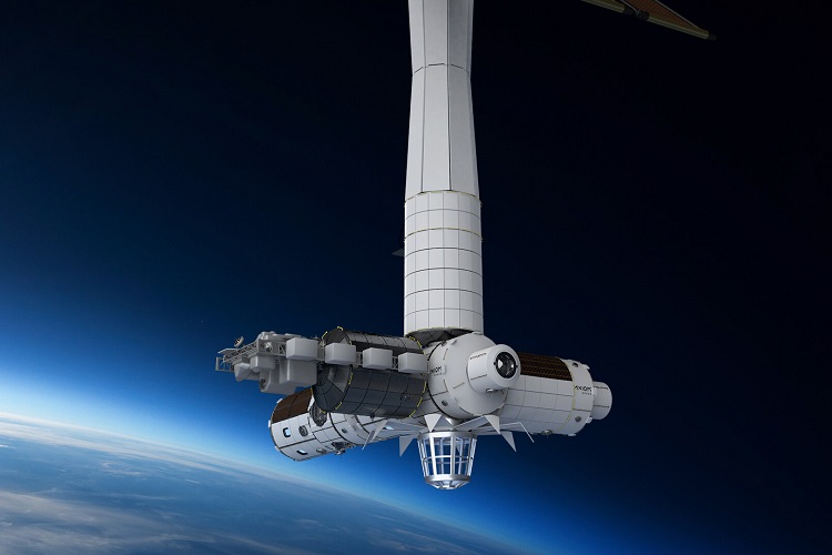 Artist's rendition of the future Axiom Space station. Learn the potential to invest in Axiom Space stock or IPO. 