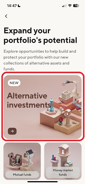 SoFi ARK Venture Fund Access. Alternative investments available at SoFi Invest.