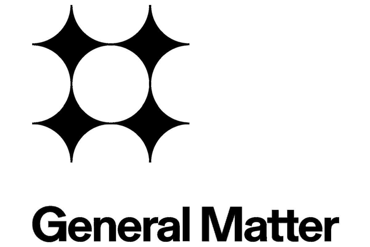 General Matter Logo. Explore opportunities to invest in General Matter stock before the General Matter IPO.