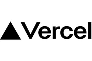 Vercel logo. 